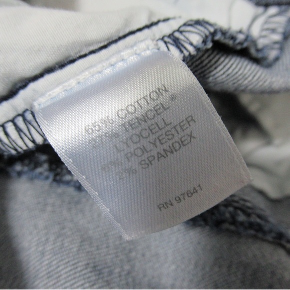 J. Jill Authentic Fit Front Slit Ankle Denim Jeans Size 14 - Picture 8 of 12